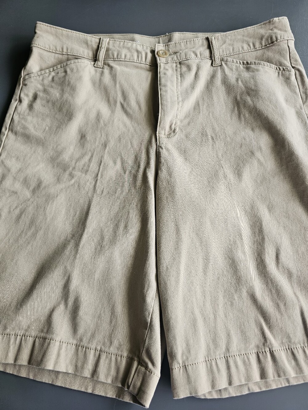 Womens St Johns Bay 10 Inch Bermuda Shorts Sz 14